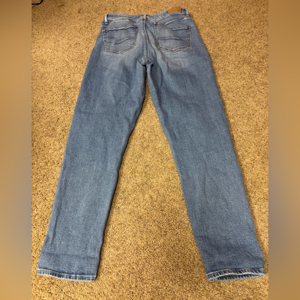 American Eagle Light Blue Stretch Jeans - Picture 4 of 4